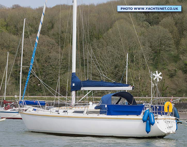 Moored aft