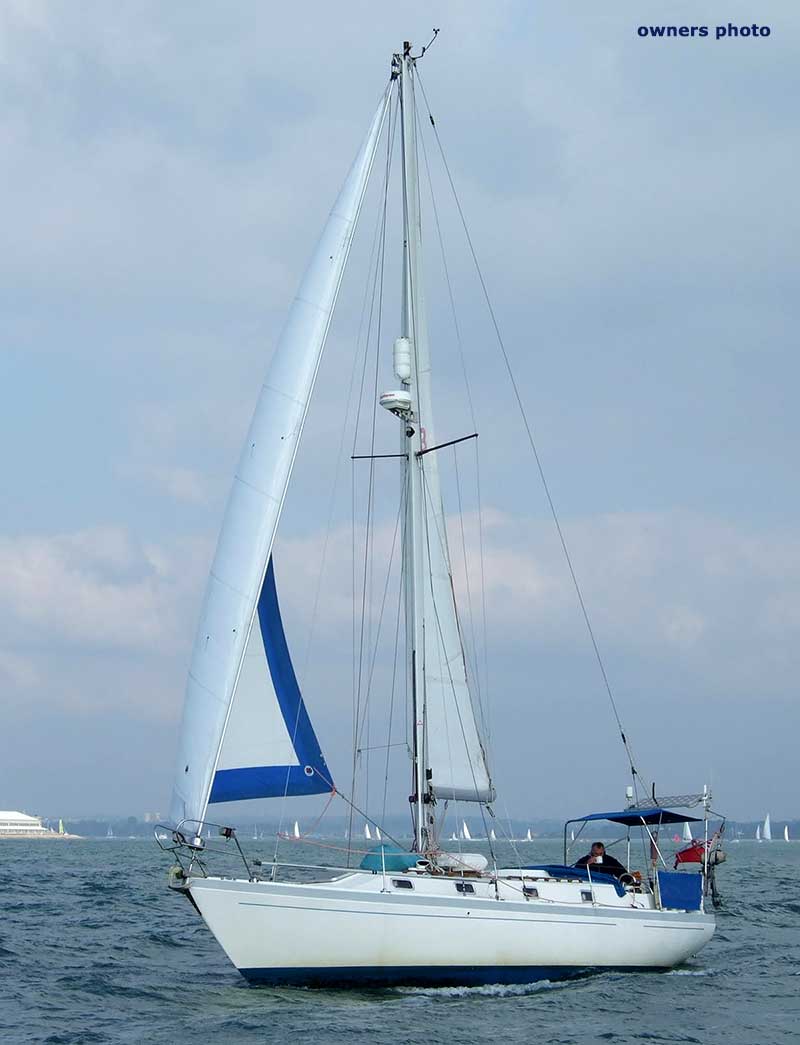 Under sail