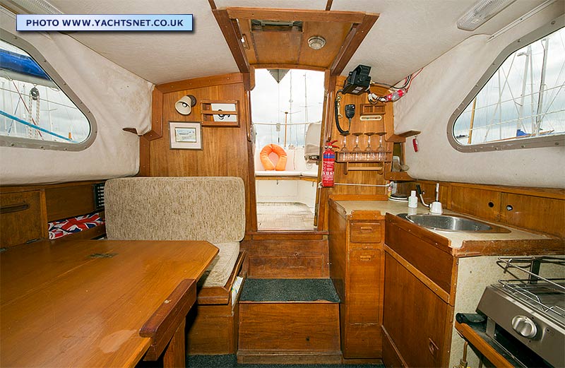 Saloon looking aft