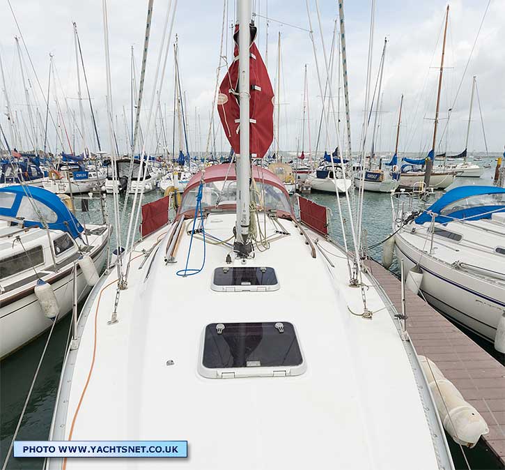 Deck aft