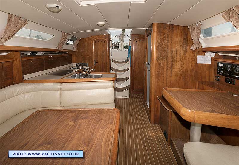 Saloon aft