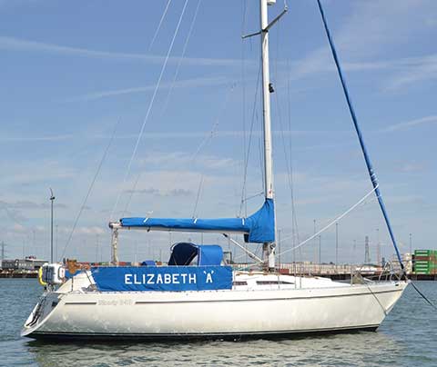 Moody 346 bilge-keeler for sale