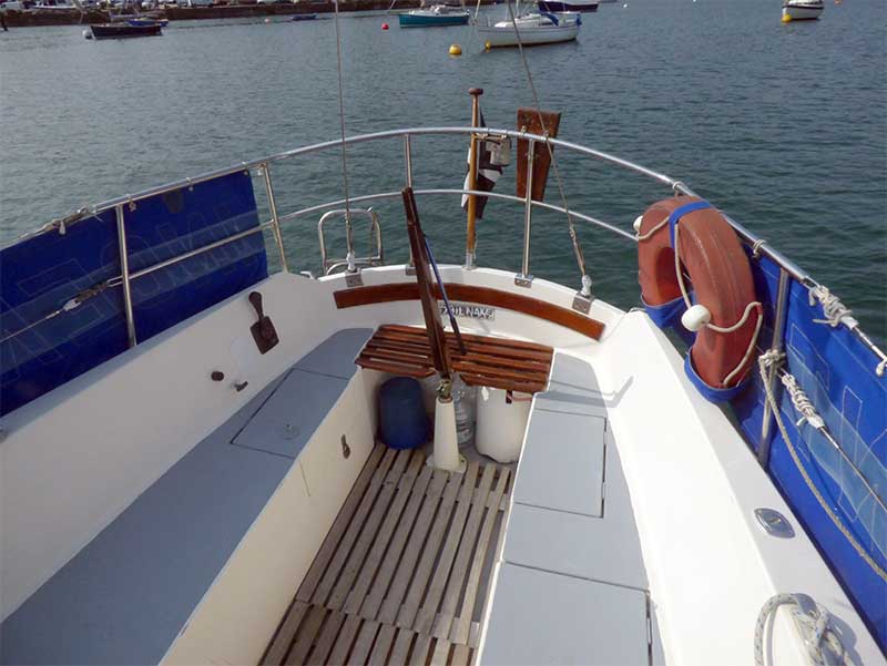 Cockpit aft