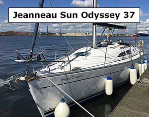 Sun Odyssey 37 for sale