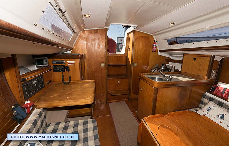 Saloon aft