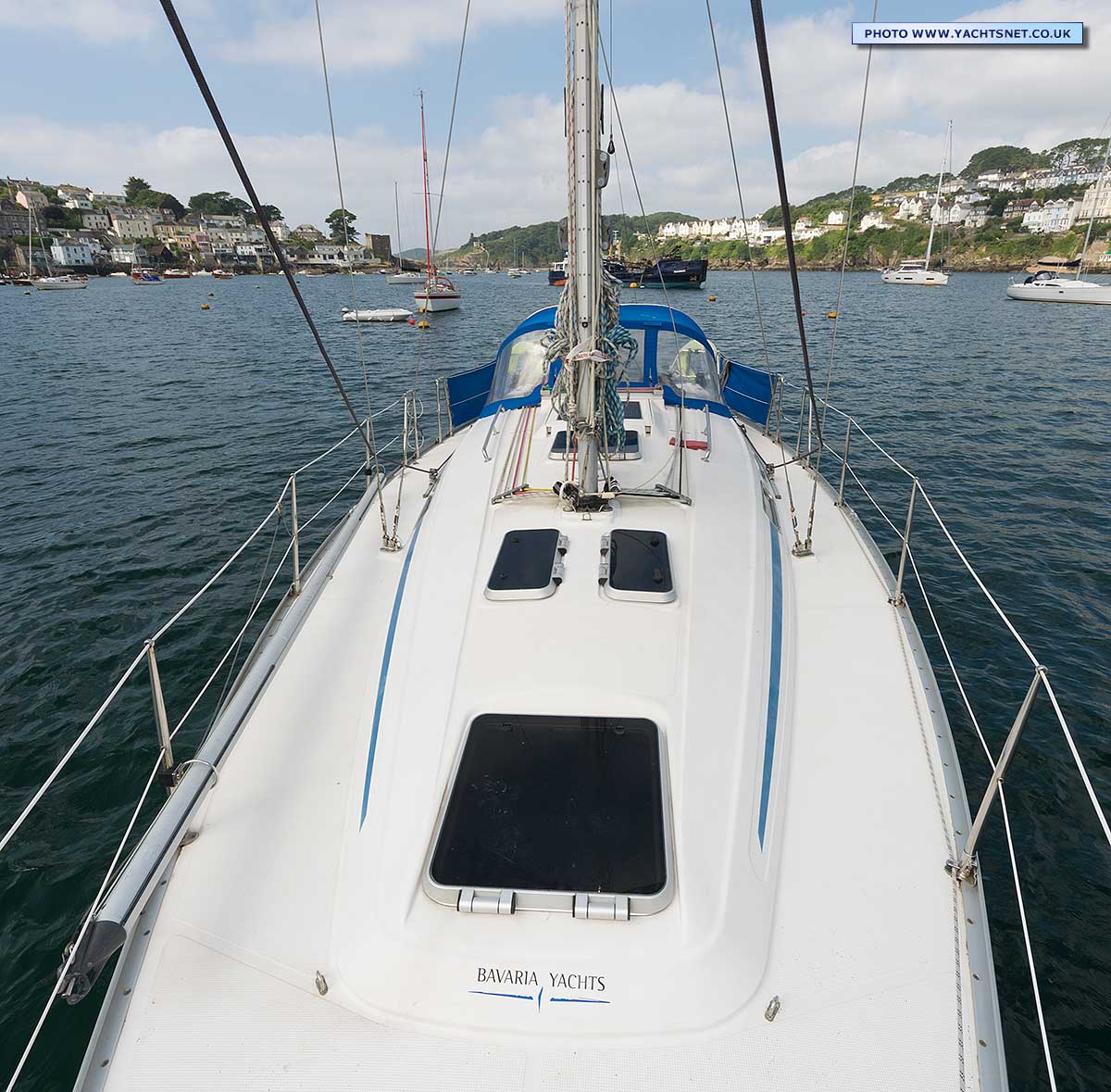 Deck aft