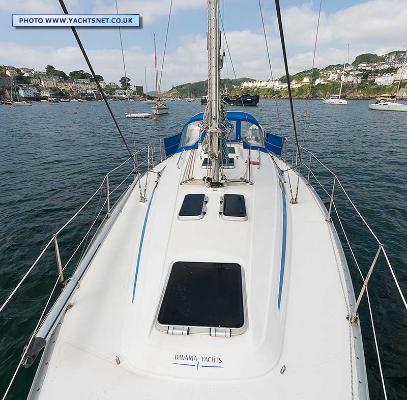 Deck aft