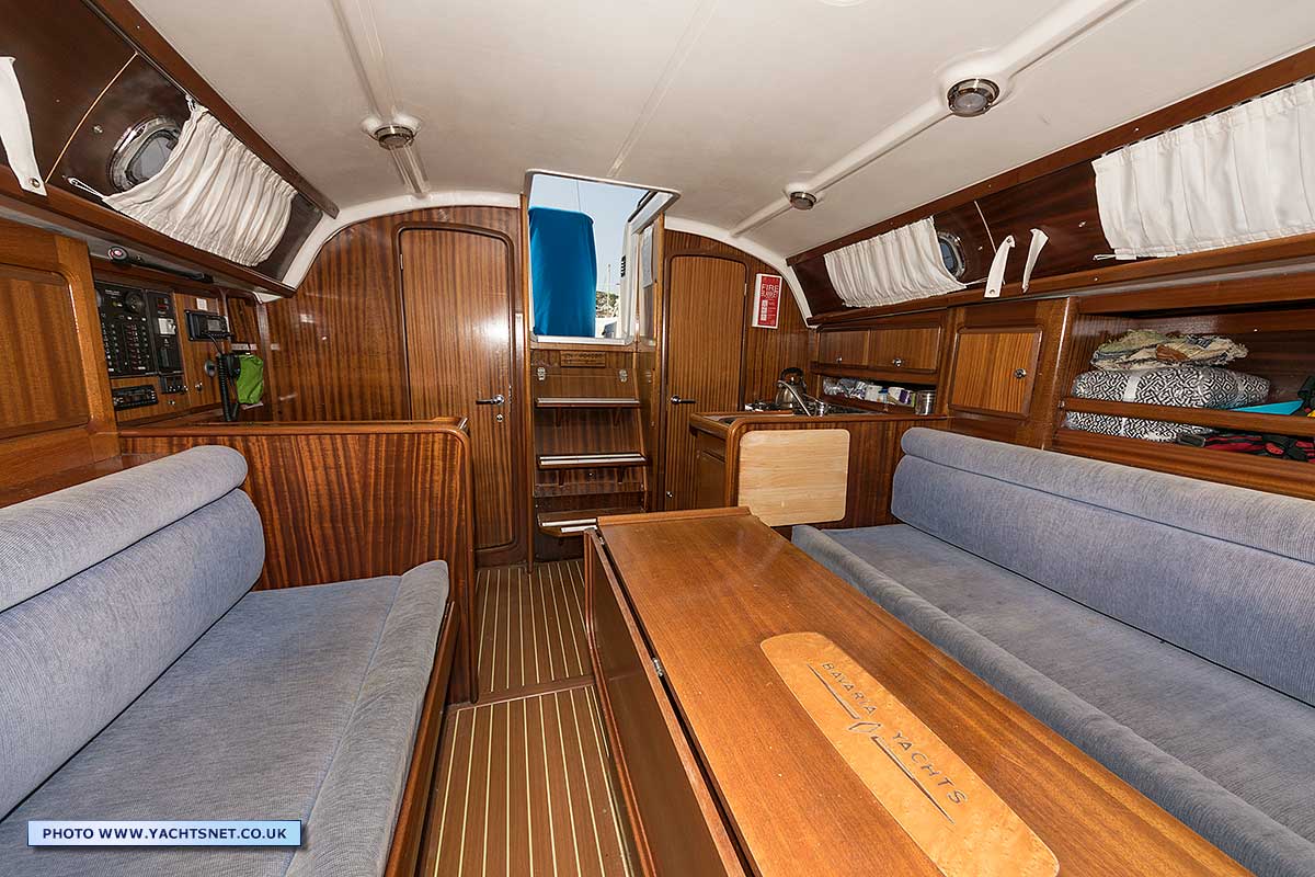 Saloon aft