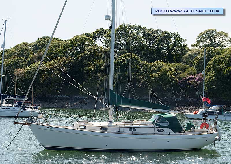 Moored — beam view